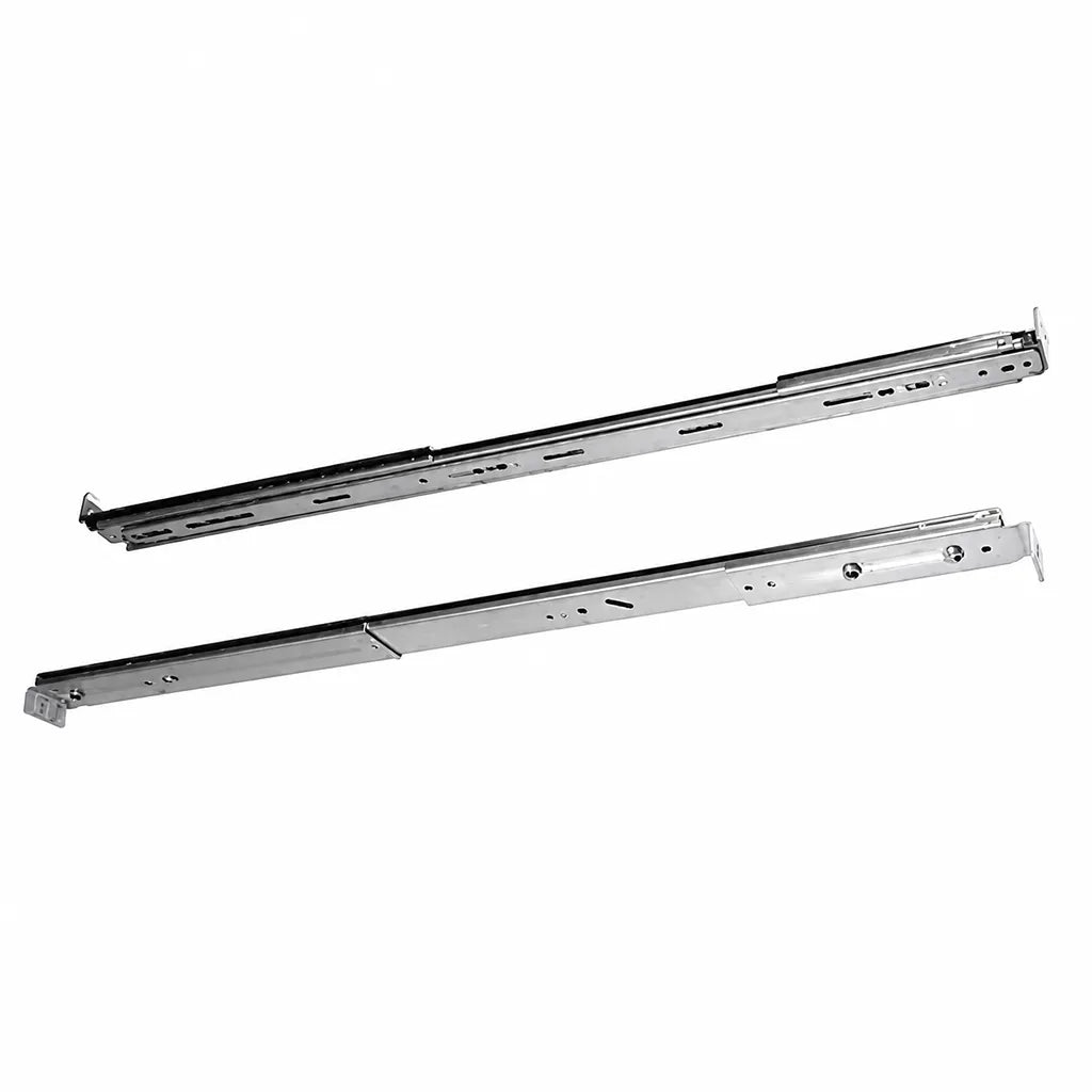QNAP RAIL-A02-90 Kingslide Rail Kit server rail assembly for Rackmount NAS Servers on white background -tpstech.in