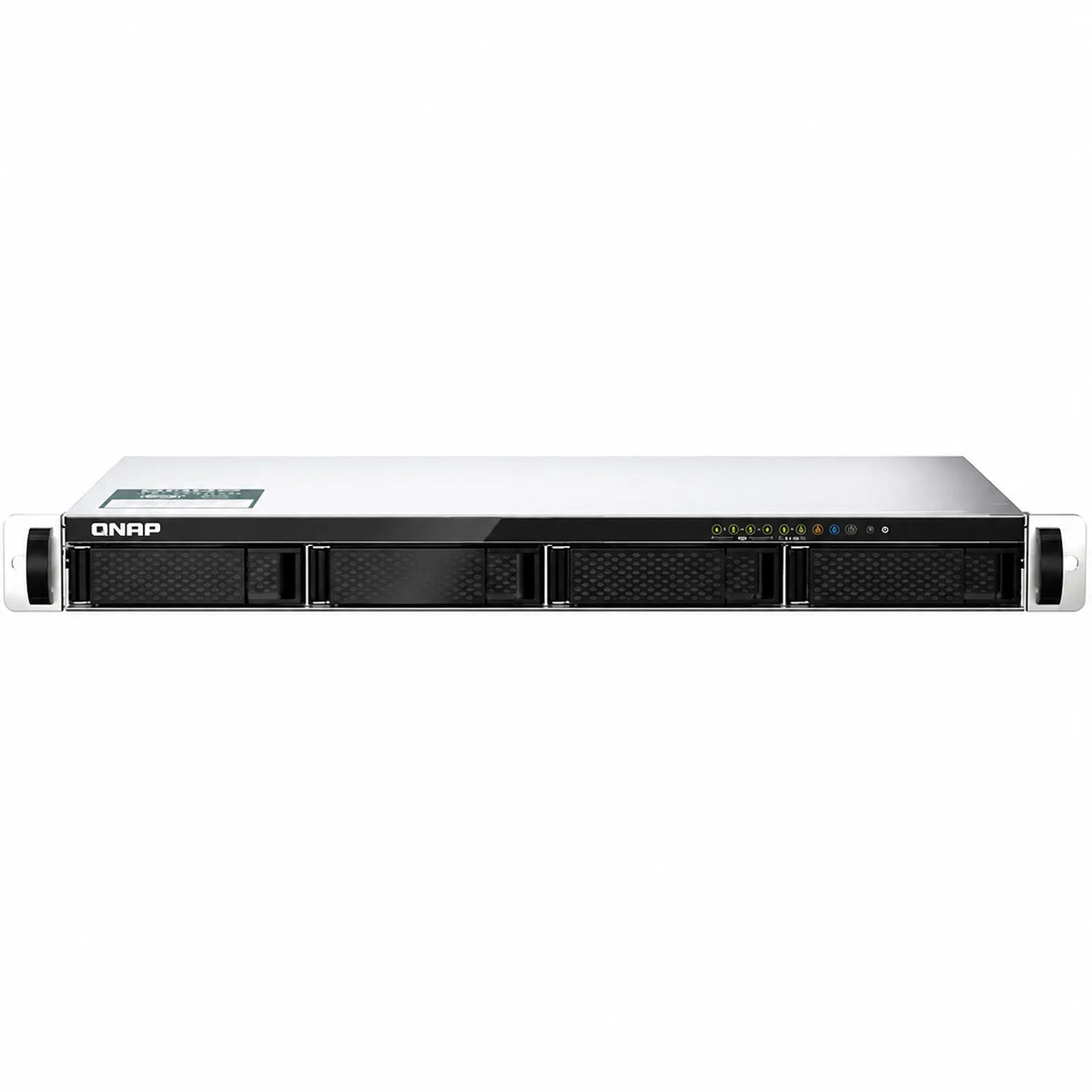 QNAP TS-435XeU-4G 4 Bay High Speed Short Depth Rackmount NAS Enclosure front view -tpstech.in
