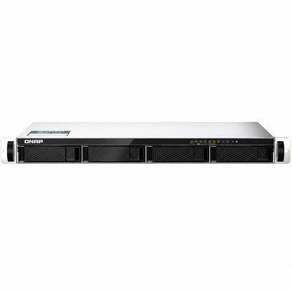 QNAP TS-435XeU-4G 4 Bay High Speed Short Depth Rackmount NAS Enclosure front view -tpstech.in