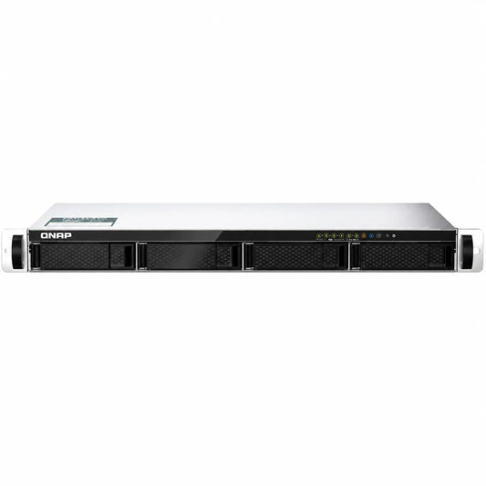 QNAP TS-435XeU-4G 4 Bay High Speed Short Depth Rackmount NAS Enclosure front view -tpstech.in