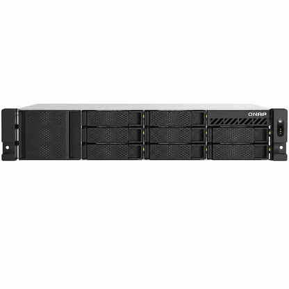 QNAP TS-855eU-RP-8G 8 Bay High Speed 2U Short Depth Rackmount NAS front view-tpstech.in