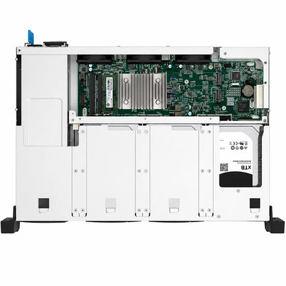 QNAP TS-855eU-RP-8G 8 Bay Rackmount NAS internal motherboard and hardware view-tpstech.in