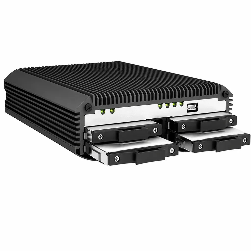 QNAP TS-i410X-8G industrial NAS with removable 2.5-inch SATA drive trays for reliable industrial storage -tpstech.in