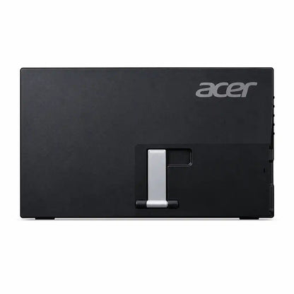 Repacked Acer PM161Q 15.6 Inch Full HD IPS Portable Monitor back view highlighting integrated kickstand and Acer branding -tpstech.in