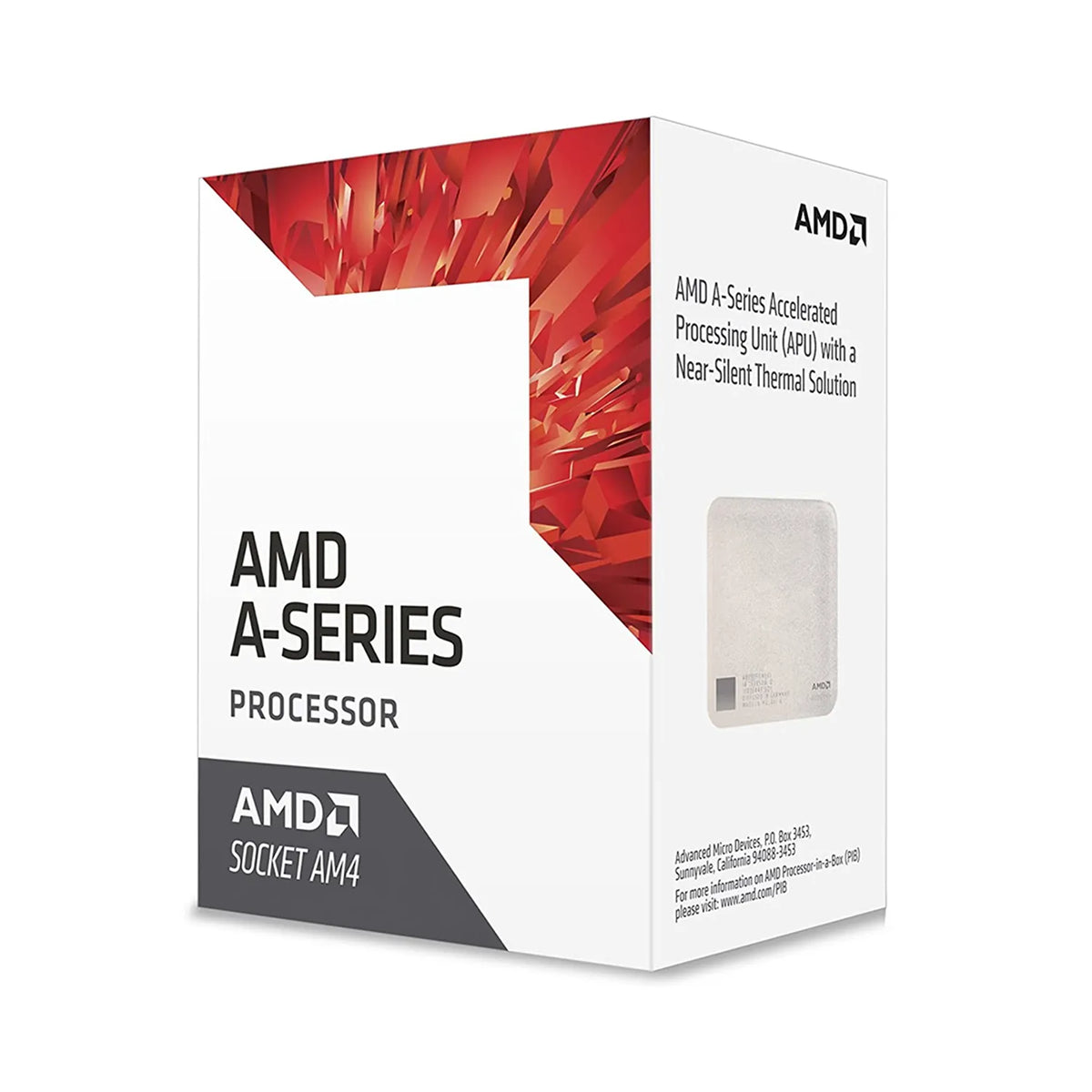 Repacked AMD A8 9600 Desktop Processor APU retail packaging box side angle view -tpstech.in