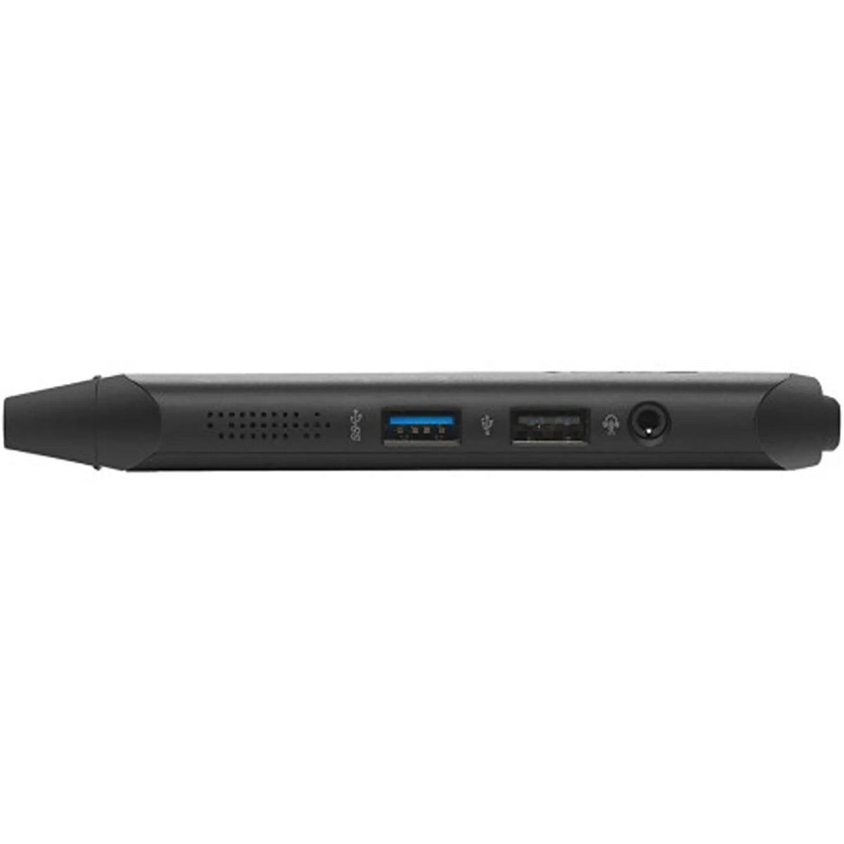 Repacked ASUS VivoStick PC TS10 Mini PC side view showing USB 3.0 USB 2.0 and audio jack -tpstech.in