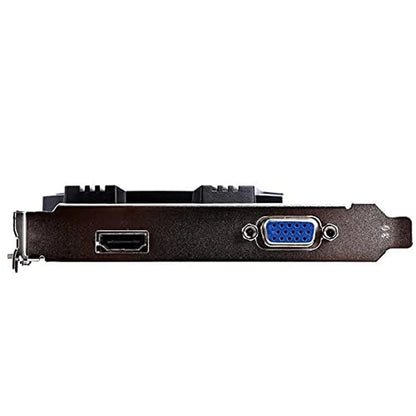 Repacked Colorful GeForce GT 1030 4GB GDDR4 graphics card I/O bracket showing HDMI and VGA output display ports -tpstech.in