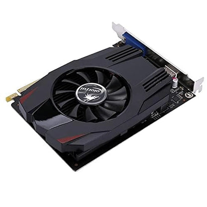 Repacked Colorful GeForce GT 1030 4GB GDDR4 graphics card compact single fan cooler perspective view -tpstech.in