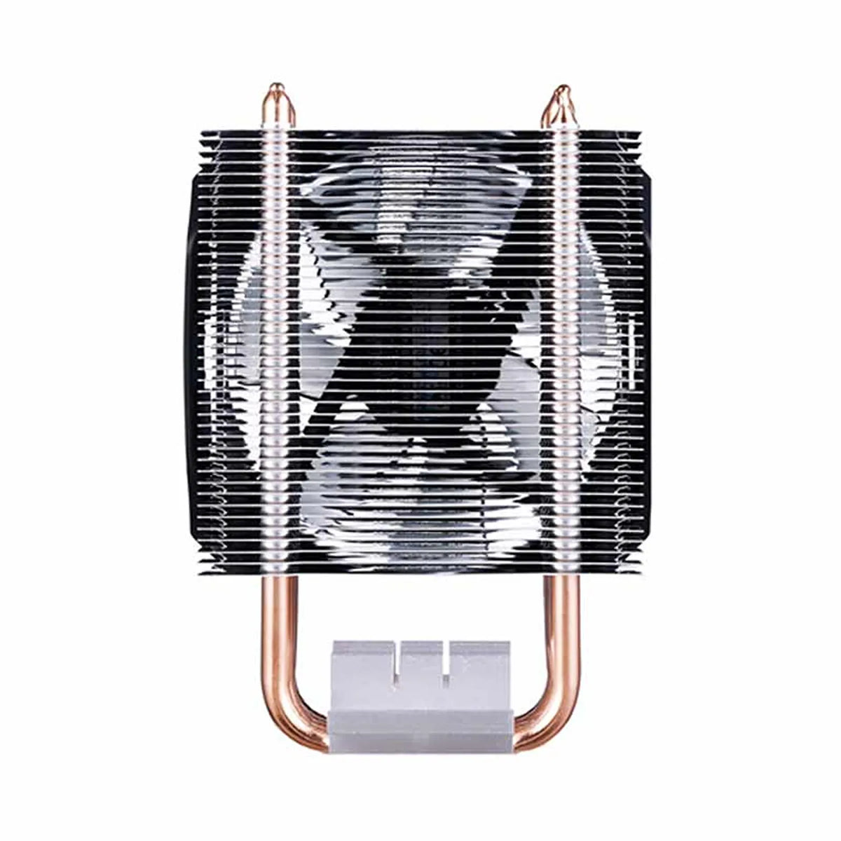 Repacked Cooler Master Hyper 410R Heatsink Rear View with 4 Direct Contact Copper Heatpipes tpstech.in