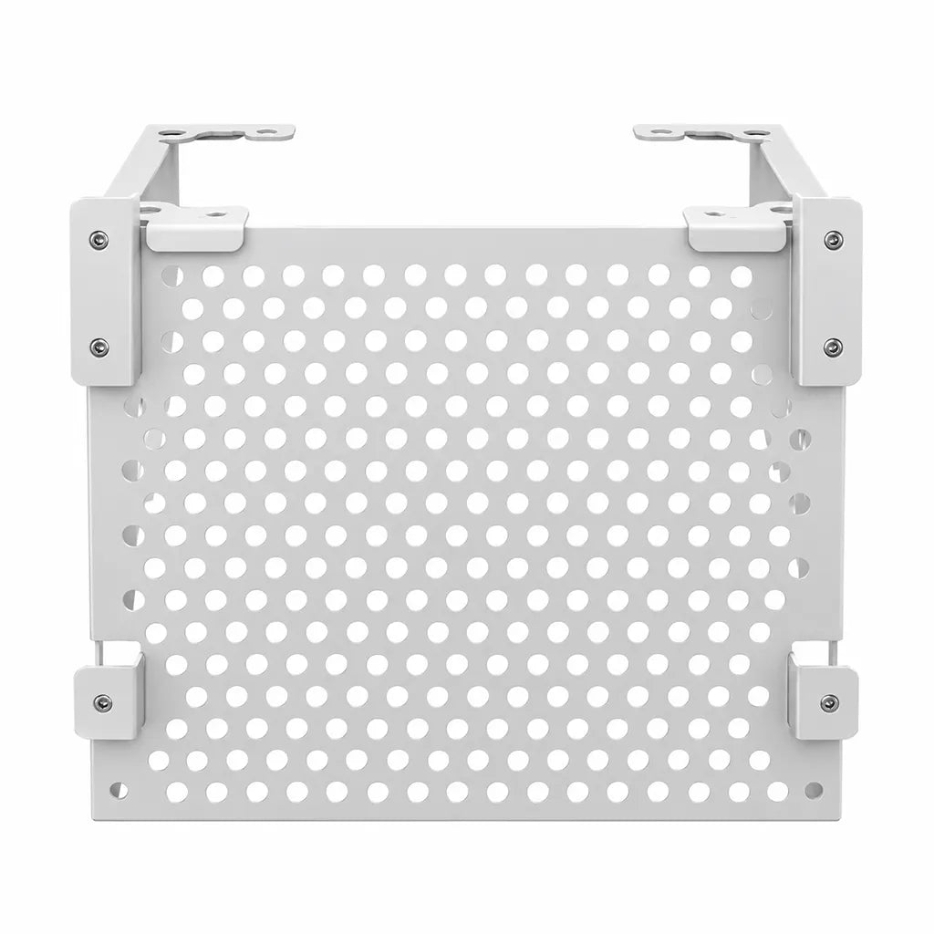 Repacked Cooler Master NR200 ATX PSU Bracket White for NR200 NR200P front perforated panel view -tpstech.in