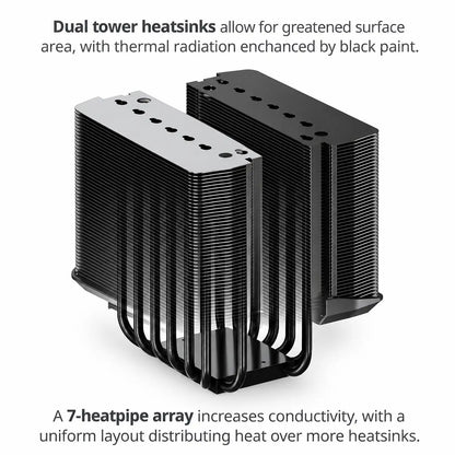 Repacked Cooler Master Wraith Ripper AMD TR4 CPU Air Cooler dual tower heatsinks with 7 heatpipe array -tpstech.in
