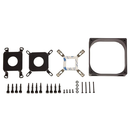 Repacked CORSAIR Hydro H45 Liquid CPU Cooler mounting brackets backplate screws and installation hardware kit -tpstech.in