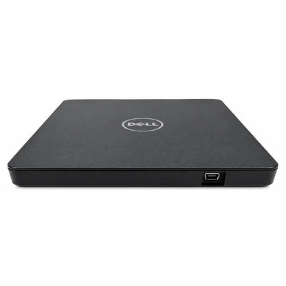 Repacked Dell GP61NB60 External DVD-RW Drive USB 2.0 rear view showing mini USB port -tpstech.in