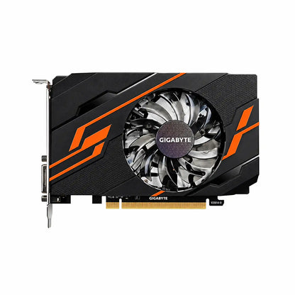 Front view showing cooling fan of Repacked Gigabyte Nvidia GeForce GT 1030 OC 2GB GDDR5 Graphics Card -tpstech.in