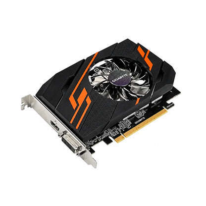 Angled perspective view of Repacked Gigabyte Nvidia GeForce GT 1030 OC 2GB GDDR5 Graphics Card -tpstech.in
