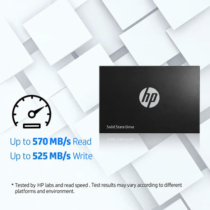 Repacked HP S700 500GB SATA SSD 2.5-Inch High Speed Storage up to 570 MBps read and 525 MBps write speed -tpstech.in