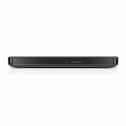 Repacked Lenovo DB65 Slim DVD Burner USB Optical Drive slim front profile view featuring eject button and pinhole -tpstech.in