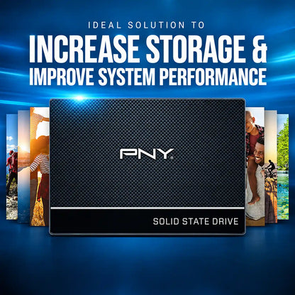 Repacked PNY CS900 120GB SATA III SSD for Laptop and Desktop ideal solution to increase storage and improve system performance -tpstech.in