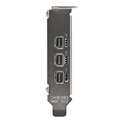 Repacked PNY NVIDIA Quadro T400 Graphics Card Low Profile Bracket with 3 Mini DisplayPorts -tpstech.in