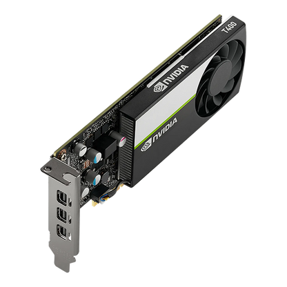 Top Right View of Repacked PNY NVIDIA Quadro T400 Graphics Card Shroud and Cooling Fan -tpstech.in