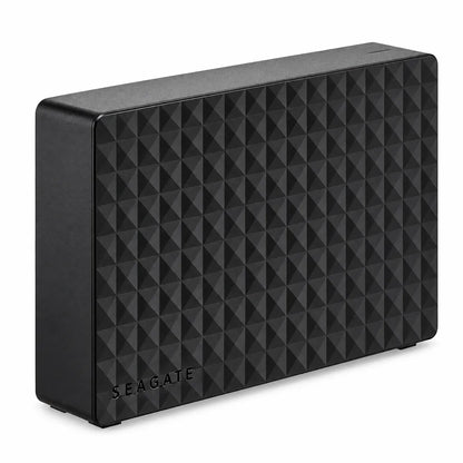 Repacked Seagate Expansion Desktop 4TB External Hard Drive side perspective view -tpstech.in
