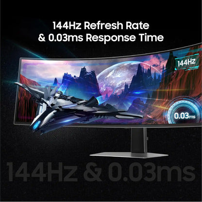 Samsung 49 inch Odyssey OLED G9 gaming monitor with 144Hz refresh rate and 0.03ms response time -tpstech.in