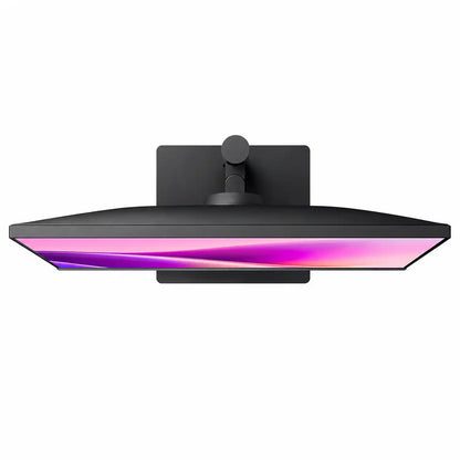 Samsung Essential Monitor S4 LS24F430UAWXXL monitor top view highlighting its slim display profile and stand design -tpstech.in