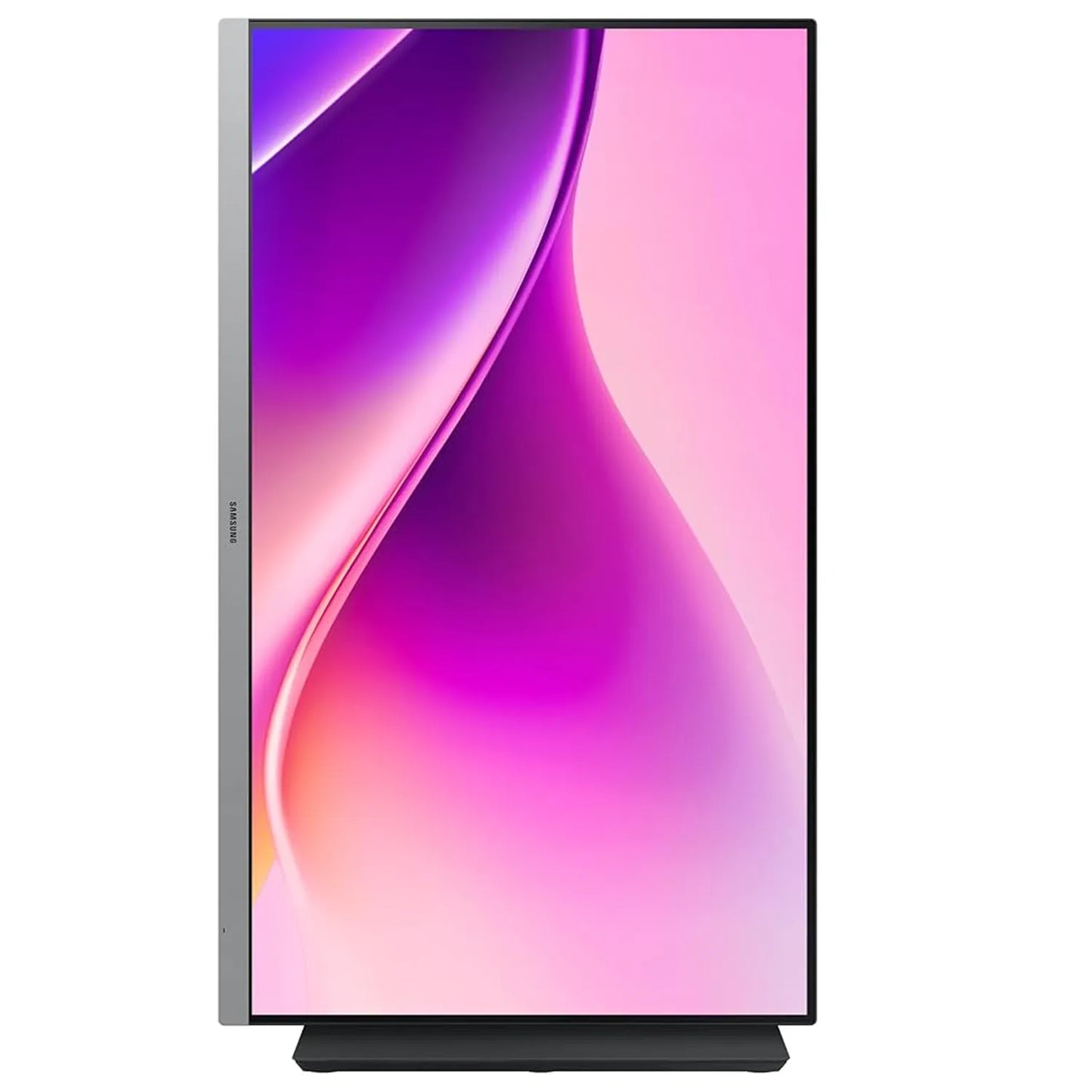 Samsung LS24F430UAWXXL 24 inch FHD IPS monitor front view with slim bezel design -tpstech.in