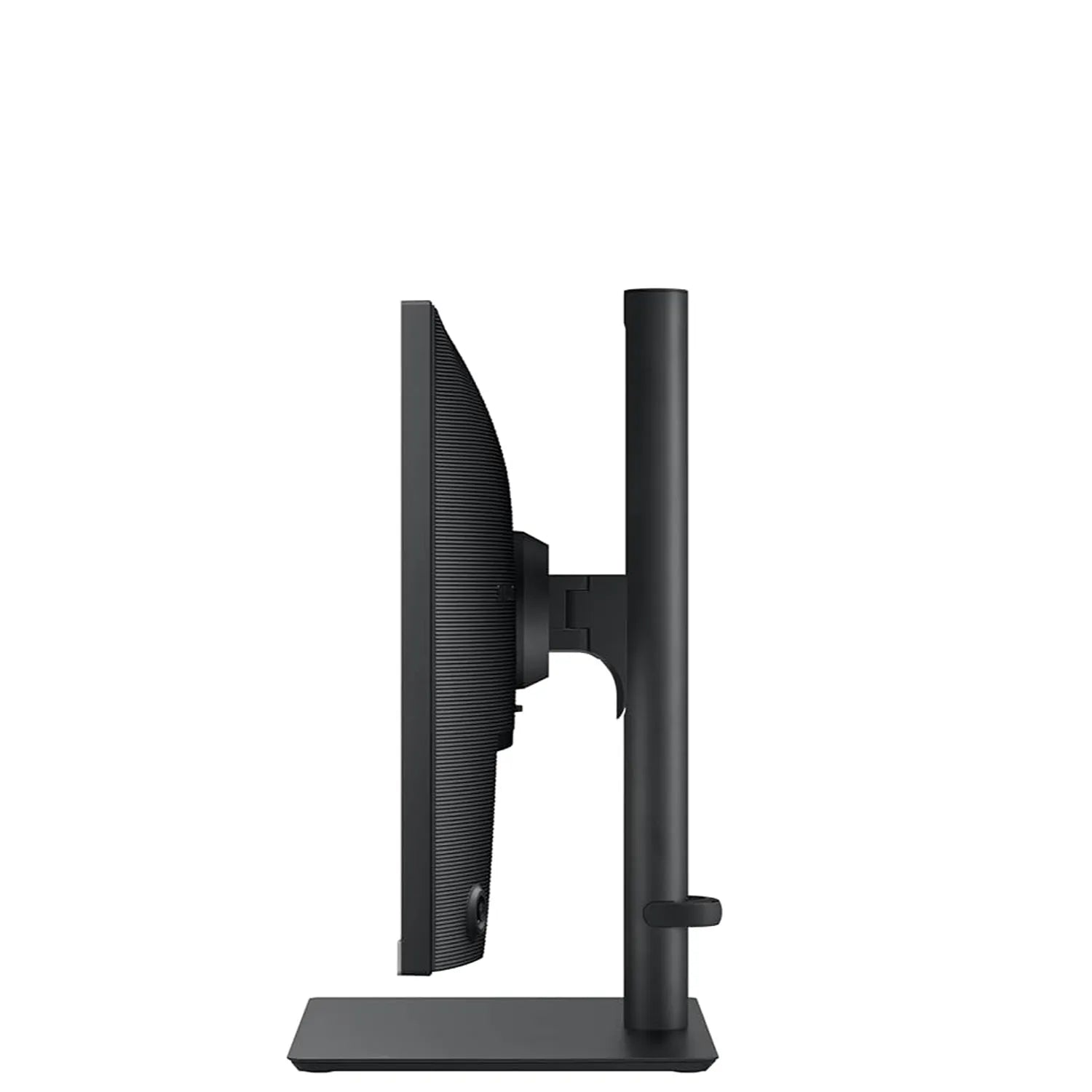 Samsung LS24F430UAWXXL 24 inch FHD IPS monitor side view with ergonomic stand -tpstech.in