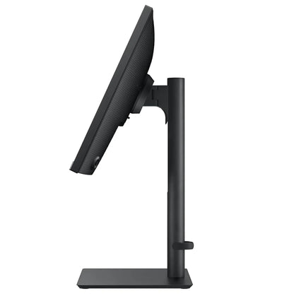 Samsung LS24F430UAWXXL 24 inch FHD monitor rear side view with height adjustable stand -tpstech.in
