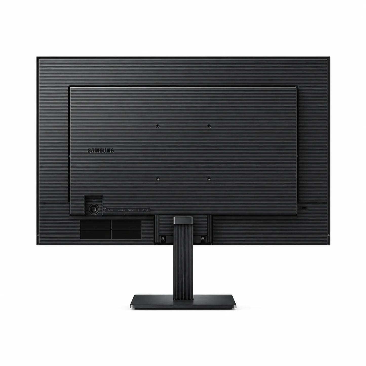 Samsung LS27H700EAWXXL 27-inch 4K UHD IPS monitor rear view showing textured back panel and stand -tpstech.in