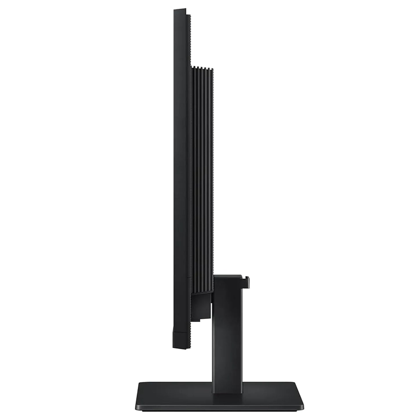 Samsung LS27H700EAWXXL 27-inch 4K UHD monitor profile view with black stand and slim display design -tpstech.in