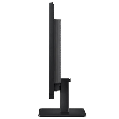 Samsung LS27H700EAWXXL 27-inch 4K UHD monitor profile view with black stand and slim display design -tpstech.in