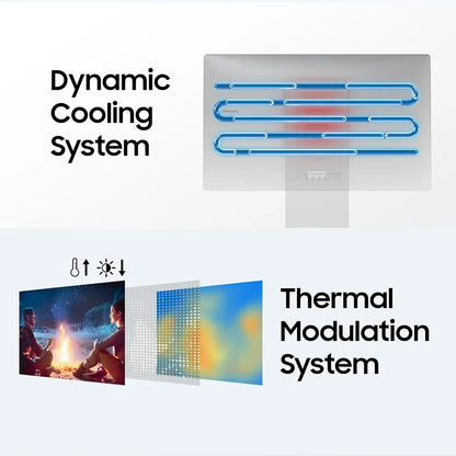 Samsung M9 LS32FM900SWXXL OLED Smart Monitor with Dynamic Cooling System and Thermal Modulation System -tpstech.in