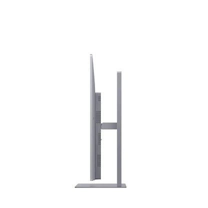 Samsung M9 LS32FM900SWXXL OLED Smart Monitor side view showing tilted display and adjustable stand -tpstech.in