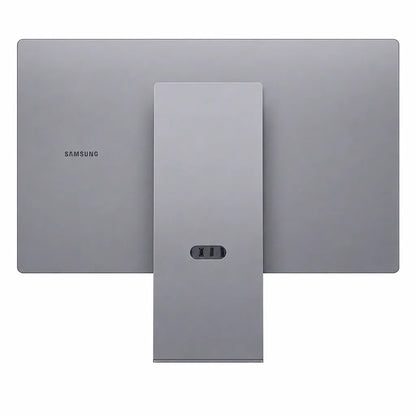 Samsung M9 LS32FM900SWXXL 32-inch OLED Smart Monitor rear view showing Samsung branding and stand design -tpstech.in