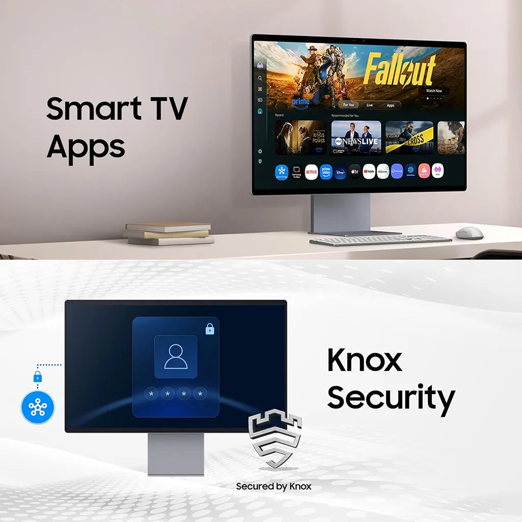 Samsung M9 LS32FM900SWXXL Smart Monitor with Smart TV Apps and Knox Security -tpstech.in
