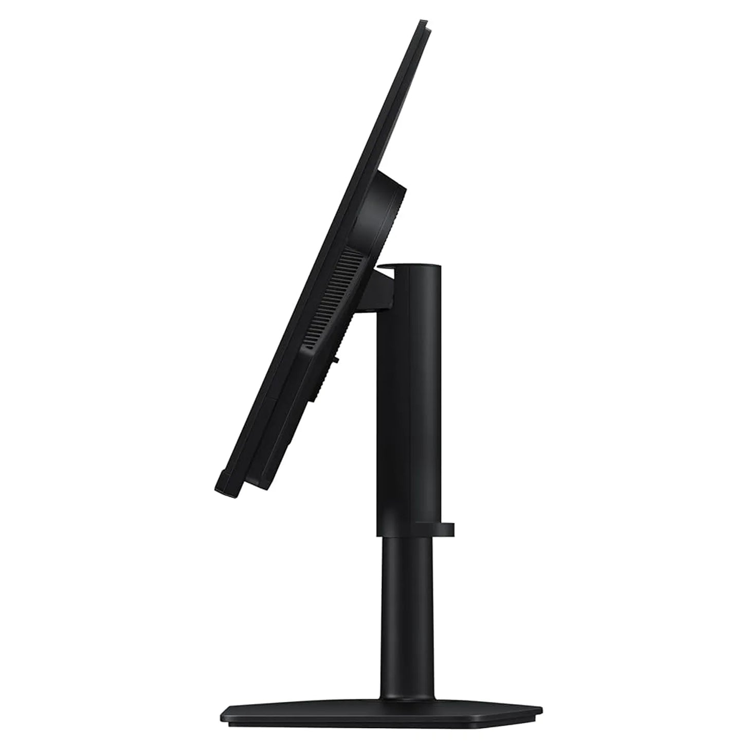 Samsung Odyssey G4 G40H 27-inch FHD gaming monitor angled side view showing adjustable display and stand -tpstech.in