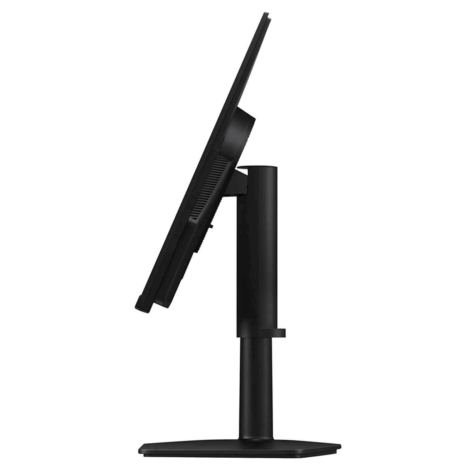 Samsung Odyssey G4 G40H 27-inch FHD gaming monitor angled side view showing adjustable display and stand -tpstech.in