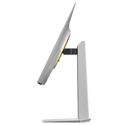 Samsung Odyssey OLED G8 LS32HG800SWXXL OLED gaming monitor side view showing adjustable tilt stand -tpstech.in