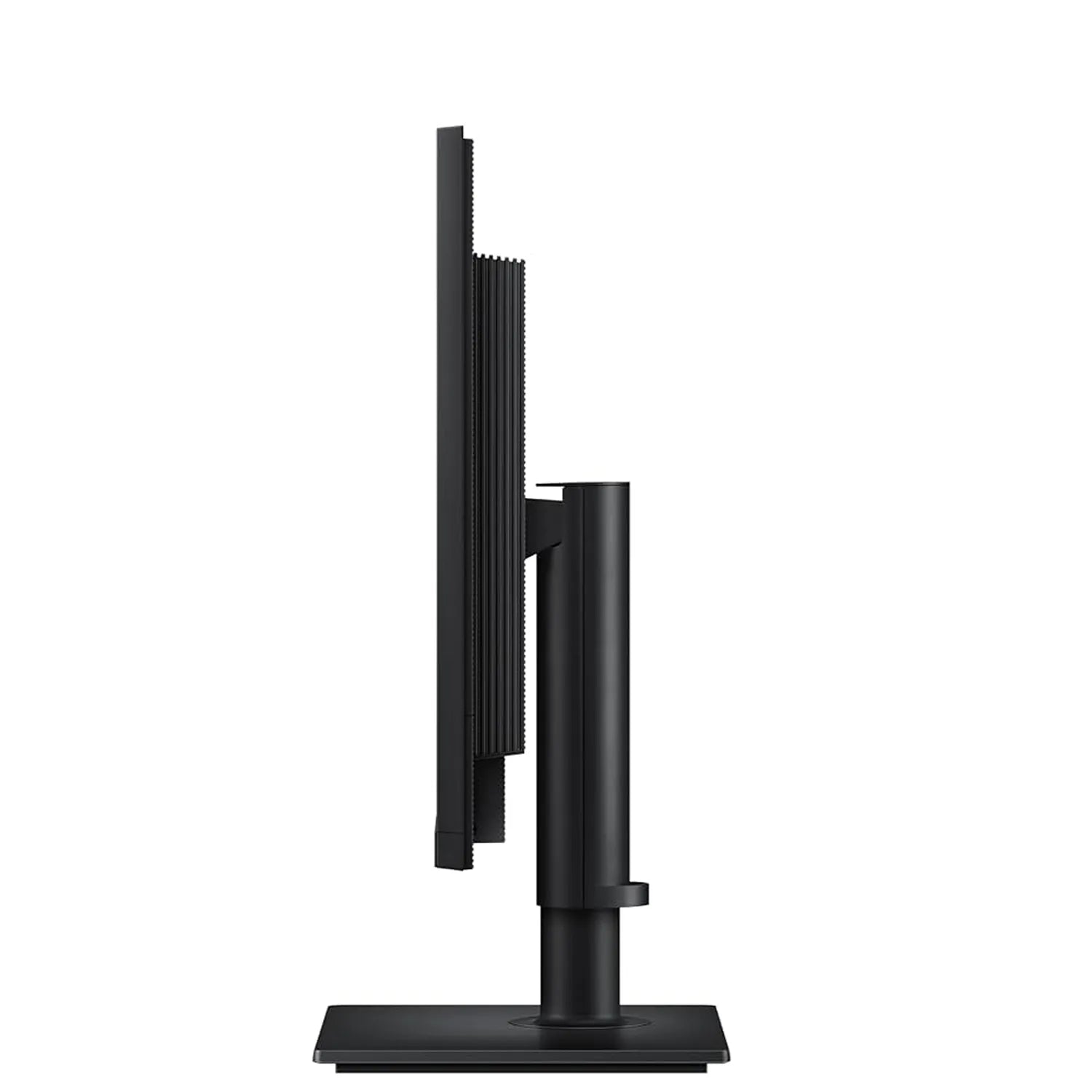 Samsung ViewFinity S8 27 inch 4K UHD monitor side view showing slim profile and ergonomic stand -tpstech.in