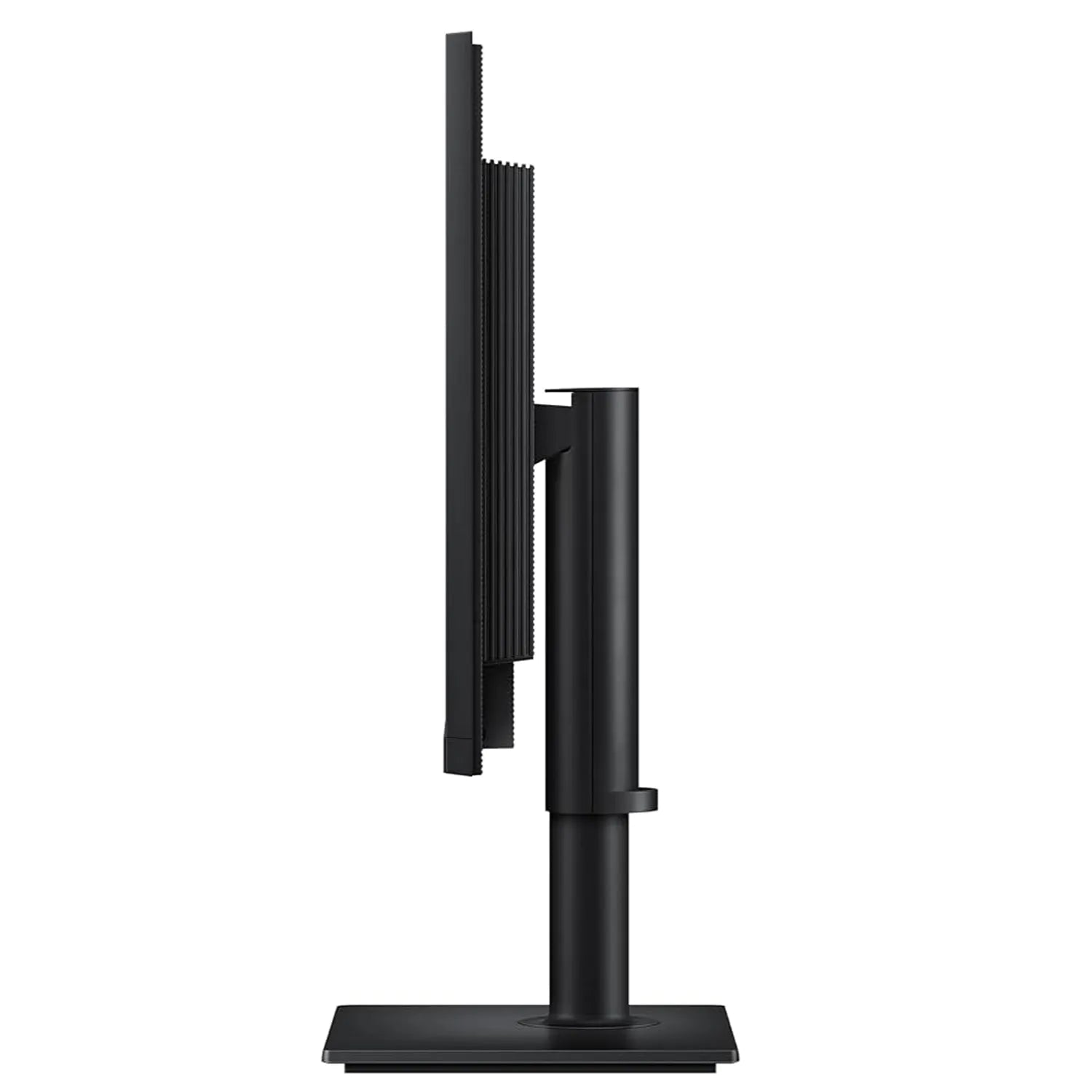 Samsung ViewFinity S8 27 inch 4K UHD monitor profile view showing display thickness and adjustable stand -tpstech.in