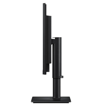 Samsung ViewFinity S8 27 inch 4K UHD monitor profile view showing display thickness and adjustable stand -tpstech.in