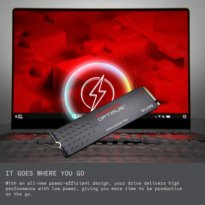 SANDISK Optimus 5100 1TB NVMe SSD 7100MB/s PCIe Gen4 M.2 2280 Power Efficient Design for Laptops -tpstech.in