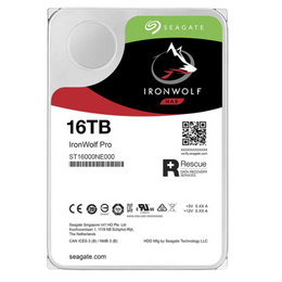 Seagate IronWolf Pro 16TB 7200 RPM 3.5" SATA 6Gb/s Enterprise NAS Internal Hard Drive