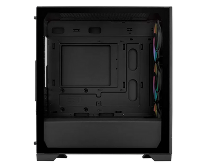 Cooler Master Elite 301 ARGB M-ATX Mini Tower Gaming Cabinet with Pre-Installed ARGB Fans - Black