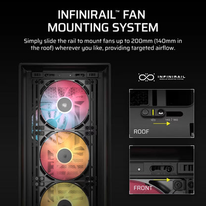 CORSAIR FRAME 5000D RS AIRFLOW ARGB ATX Mid-Tower Cabinet