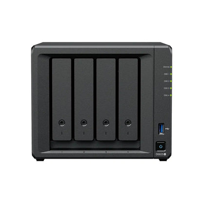 Synology DS925neo+ 4-Bay NAS storage server front view with hot-swappable drive bays-tpstech.in
