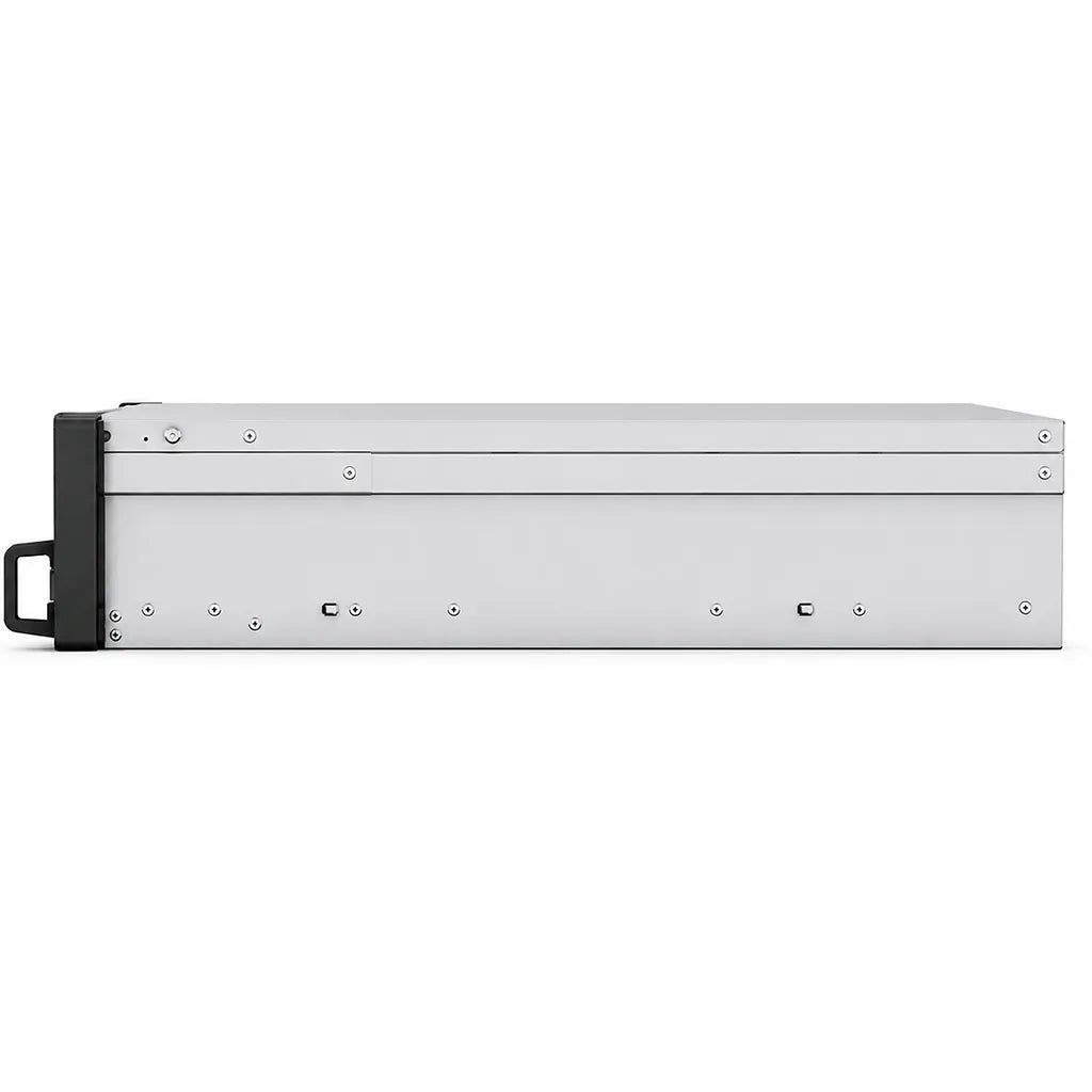 Synology DVA7400 rackmount NVR rear side view showing chassis design -tpstech.in