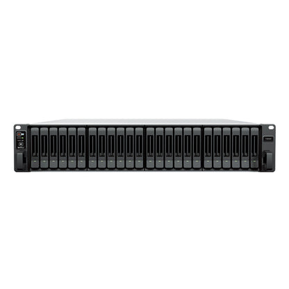 Synology FS6420 24-bay SATA SSD rackmount NAS front view displaying hot-swappable drive bays for enterprise storage -tpstech.in